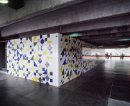 Painel de Azulejos, Salvador, Estação de Transbordo da Lapa, 1981. <em>Foto: Edgar César Filho</em>